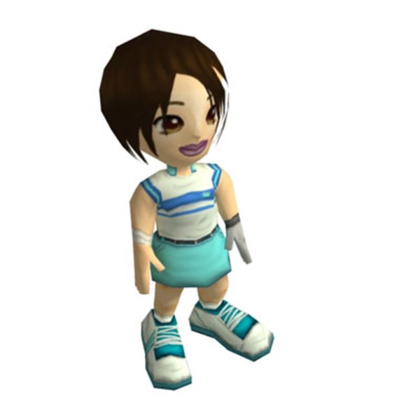 maya girl rigged games