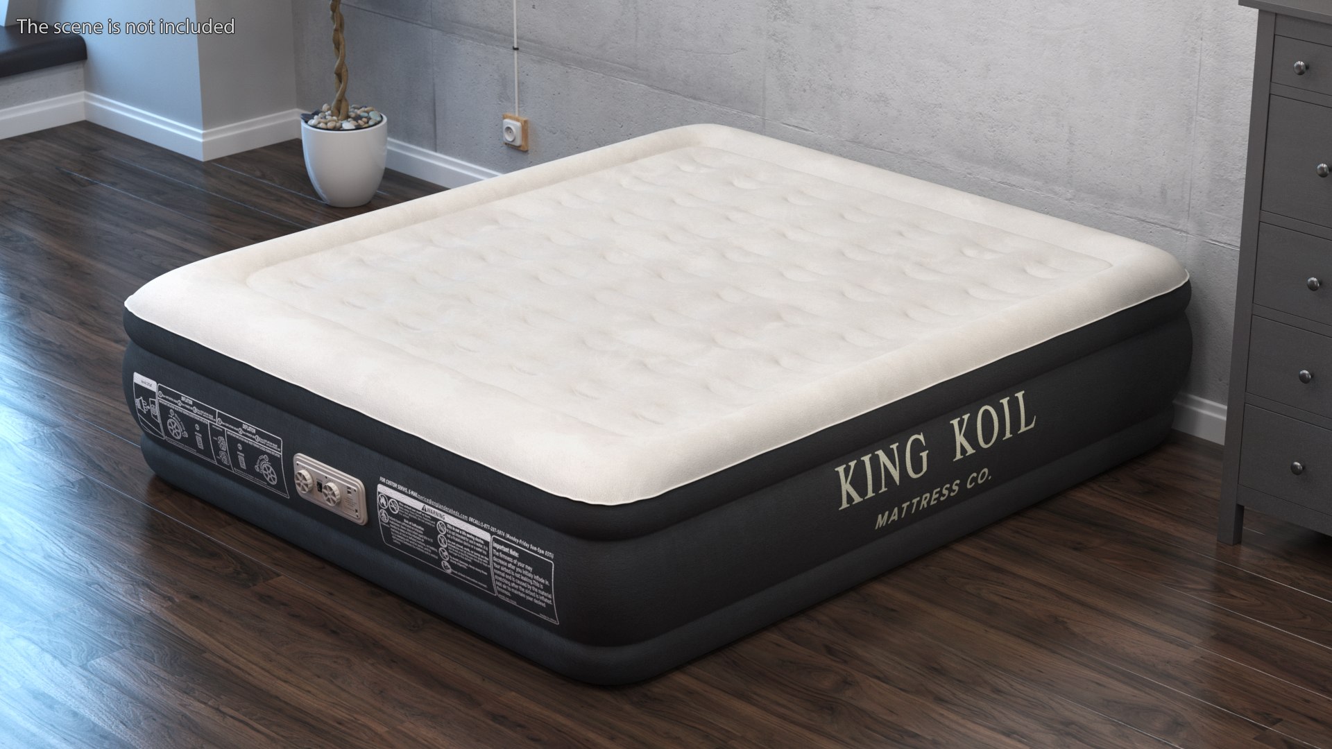 Air Mattress King Koil California King Size Model TurboSquid 2117261