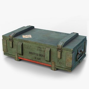 Ammo Crate GameReady LODs