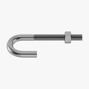 bolt j 3D model