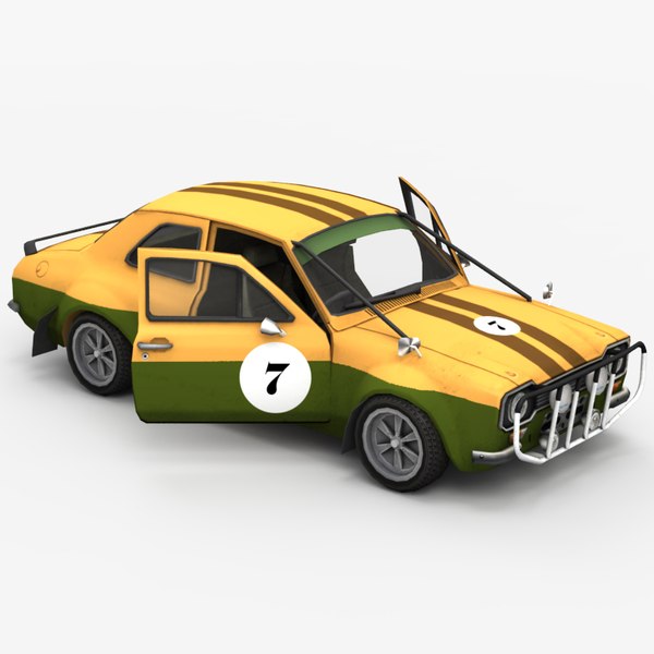 3d model race car