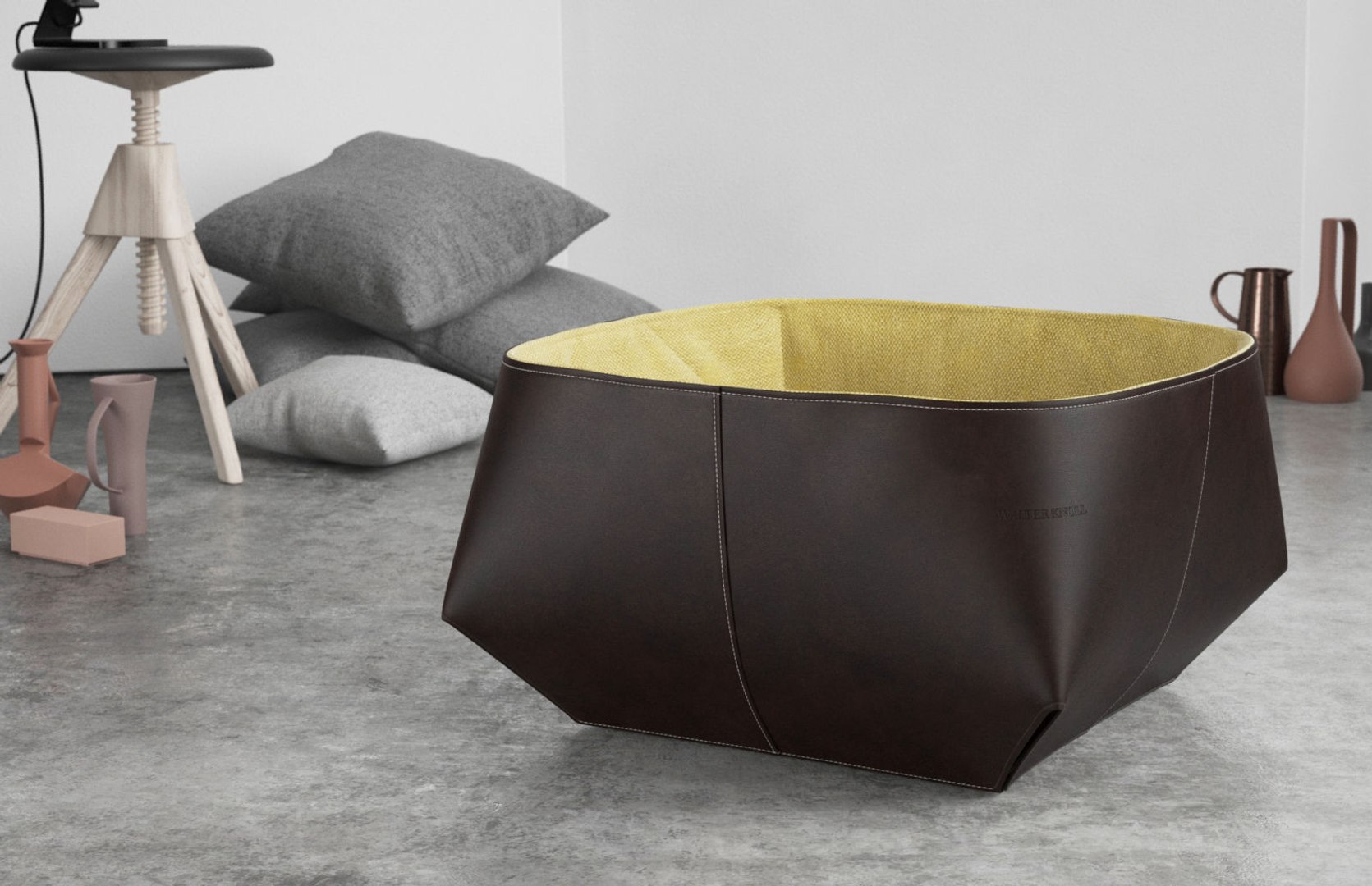Walter Knoll Isanka Magazine Rack 3D Model - TurboSquid 1226093