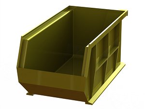 3D Plastic Hanging Storage Bin