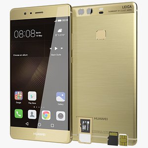 Huawei P9 Plus Haze Gold with SD/SIM Card Tray