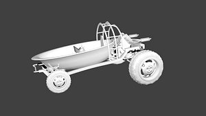 buggy bath 3d model