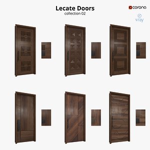 Lecate Doors  collection 02 3D model