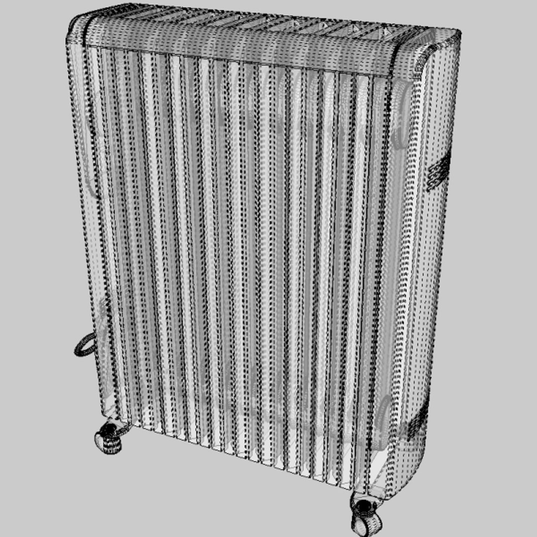 portable heater 3d obj