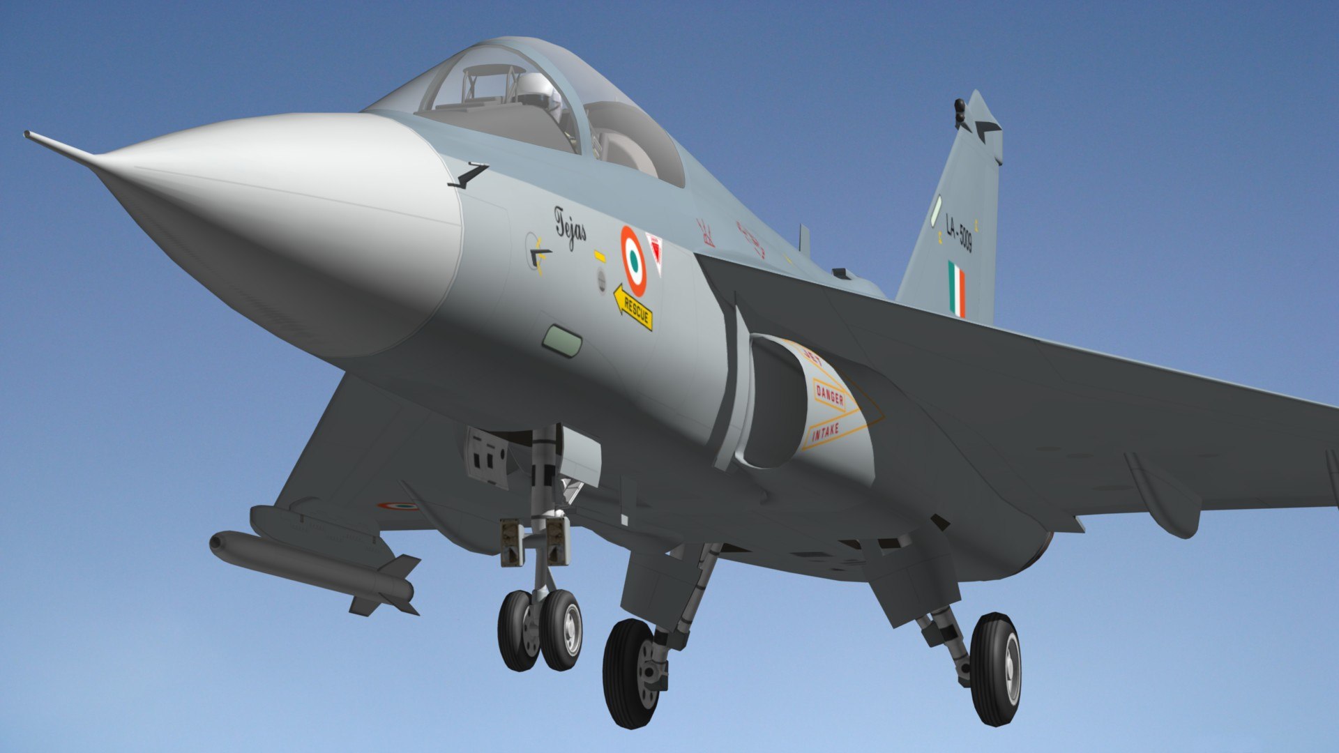 Hal Tejas Model - TurboSquid 1788652