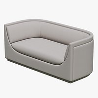 Minimal Curved Lounge Sofa