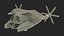 Concept Futuristic Flying Car Rigged for Maya