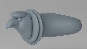 Chrysler Building Gargoyle New York City 3D model