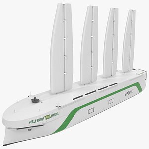 3D Wallenius Marine Oceanbird Ship