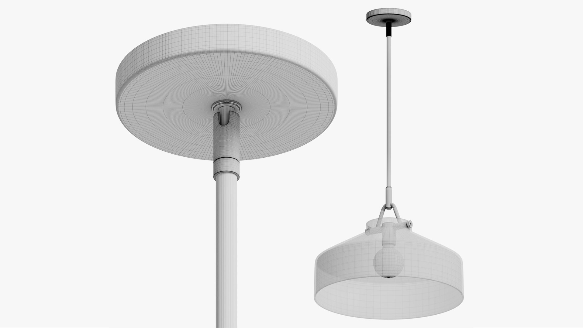 3D Henry Ceramic Big Pendant model - TurboSquid 2073848