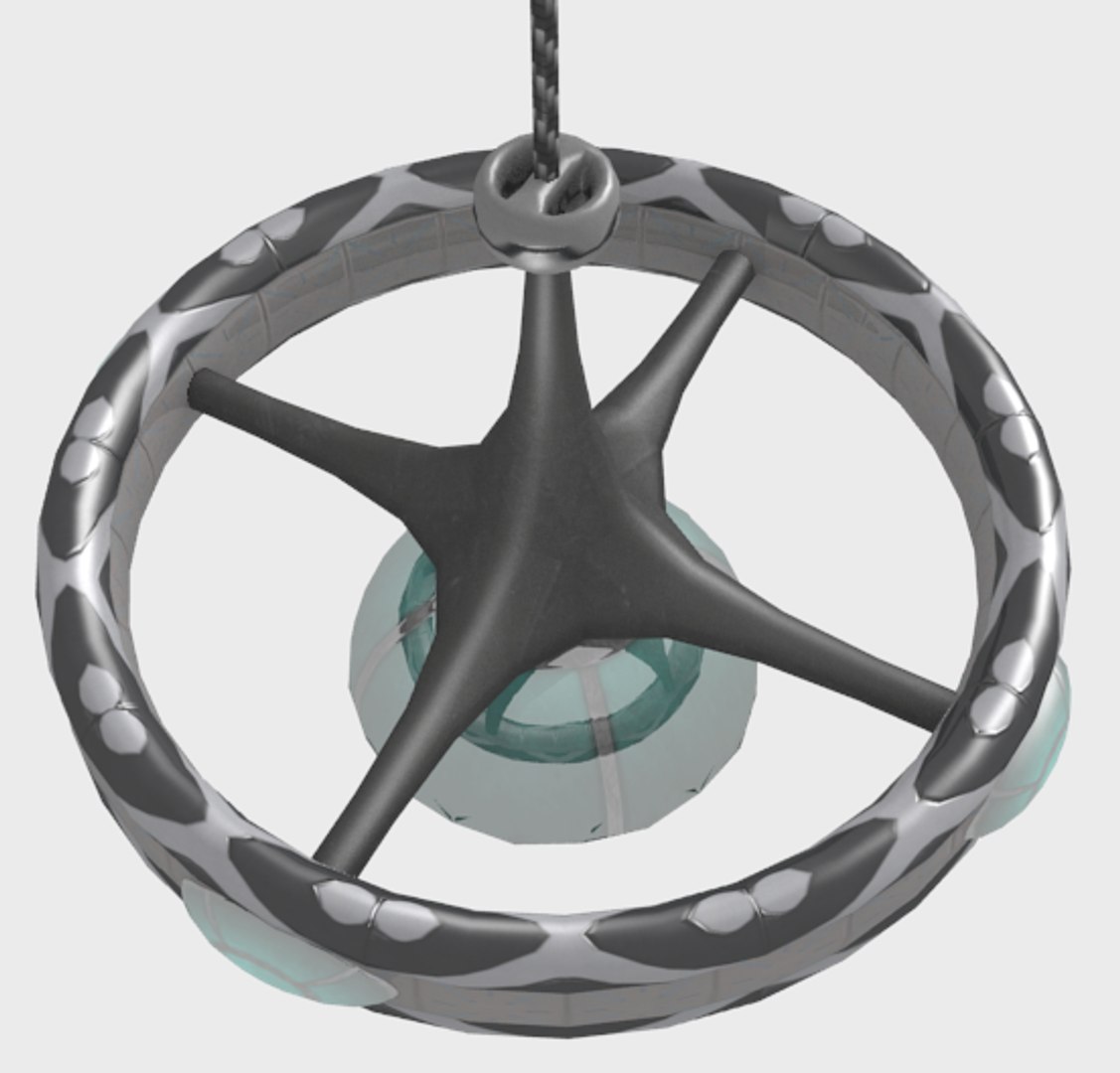 Futuristic Chandelier 3ds