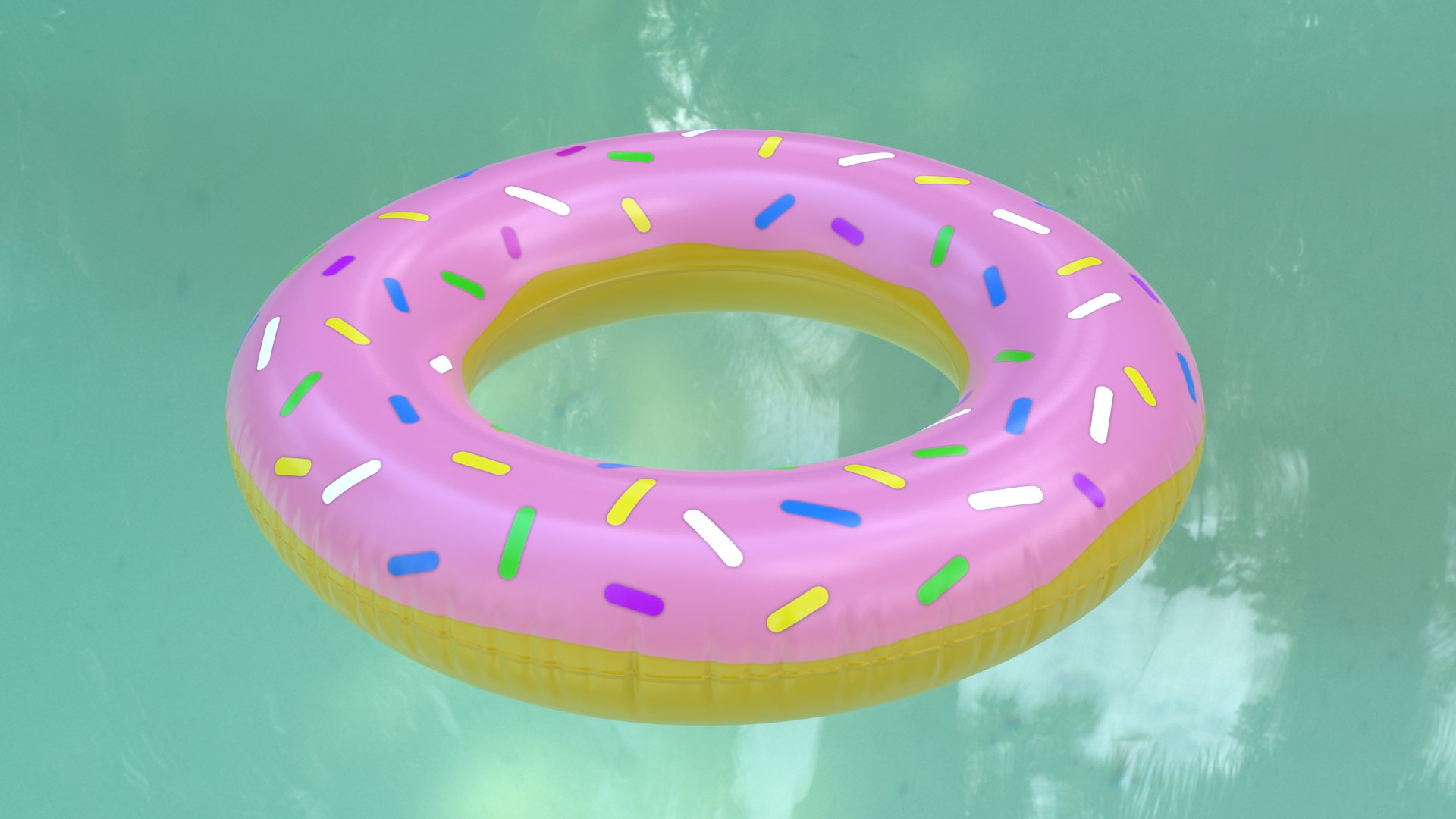 Inflatable Donut Ring 3D model - TurboSquid 1761383