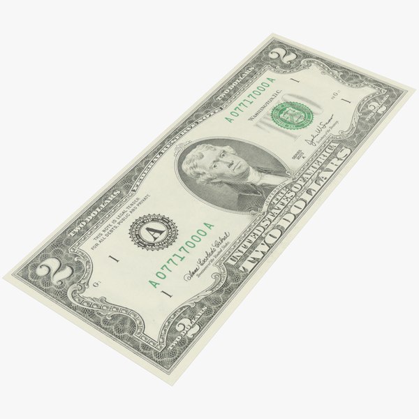 dollar bill 3D