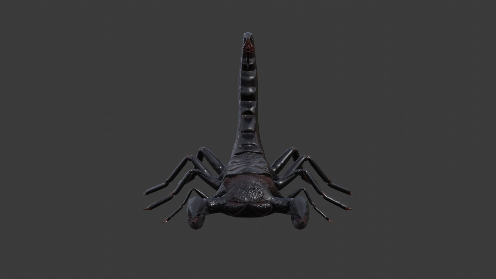 modelo 3d Low Poly Rigged Scorpion - TurboSquid 2010419