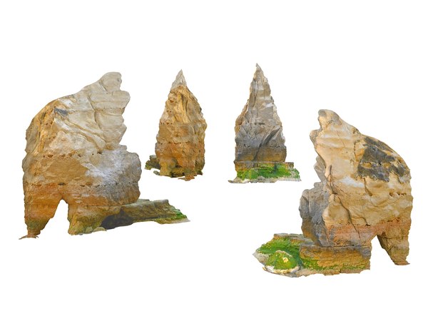 3D rock monument 16k model