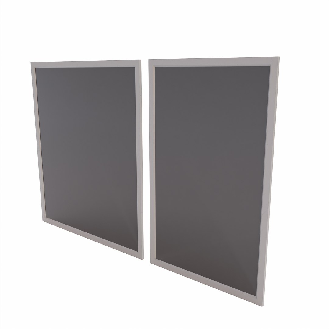 Free Big Window Lowpoly 3D Model - TurboSquid 2411684