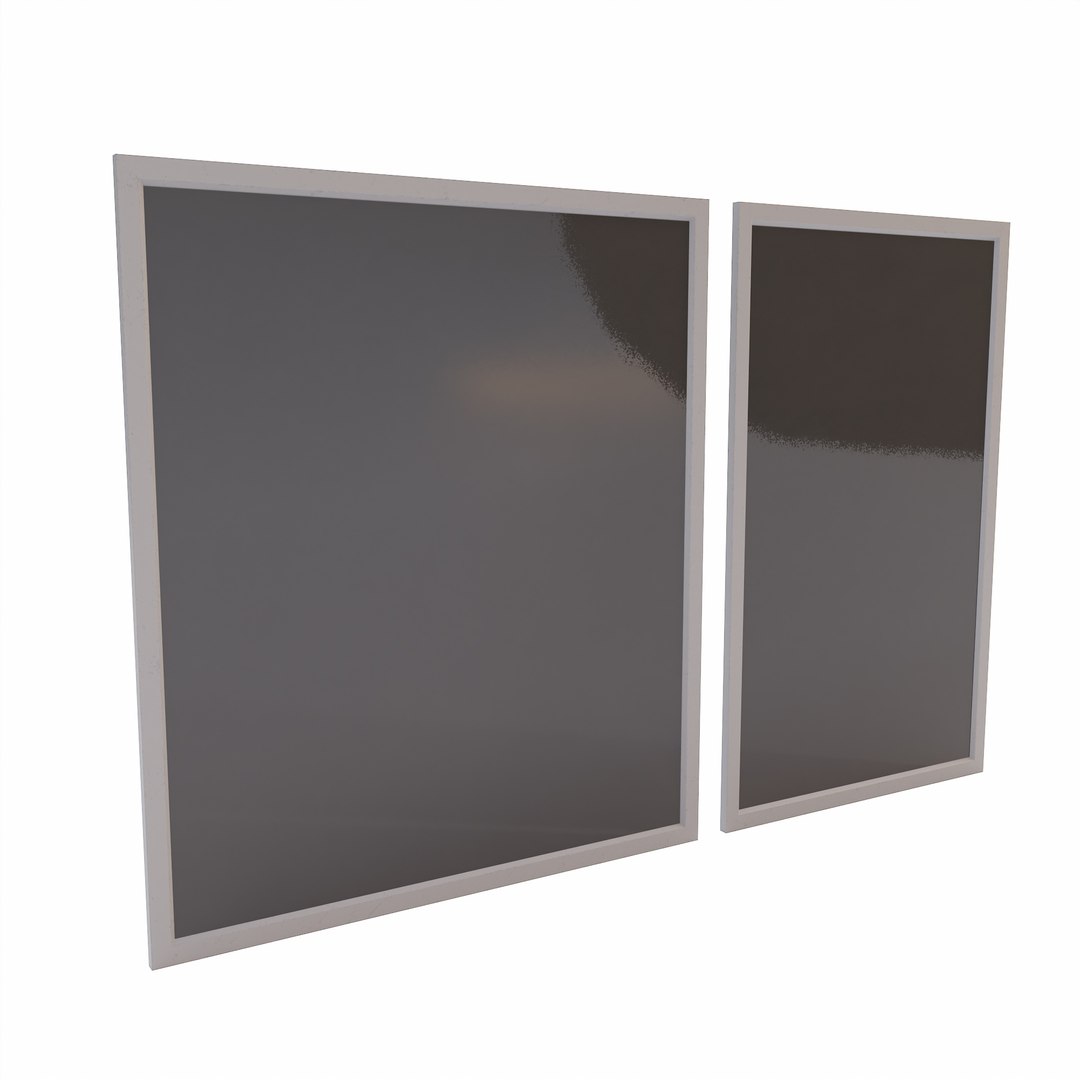 Free Big Window Lowpoly 3D Model - TurboSquid 2411684