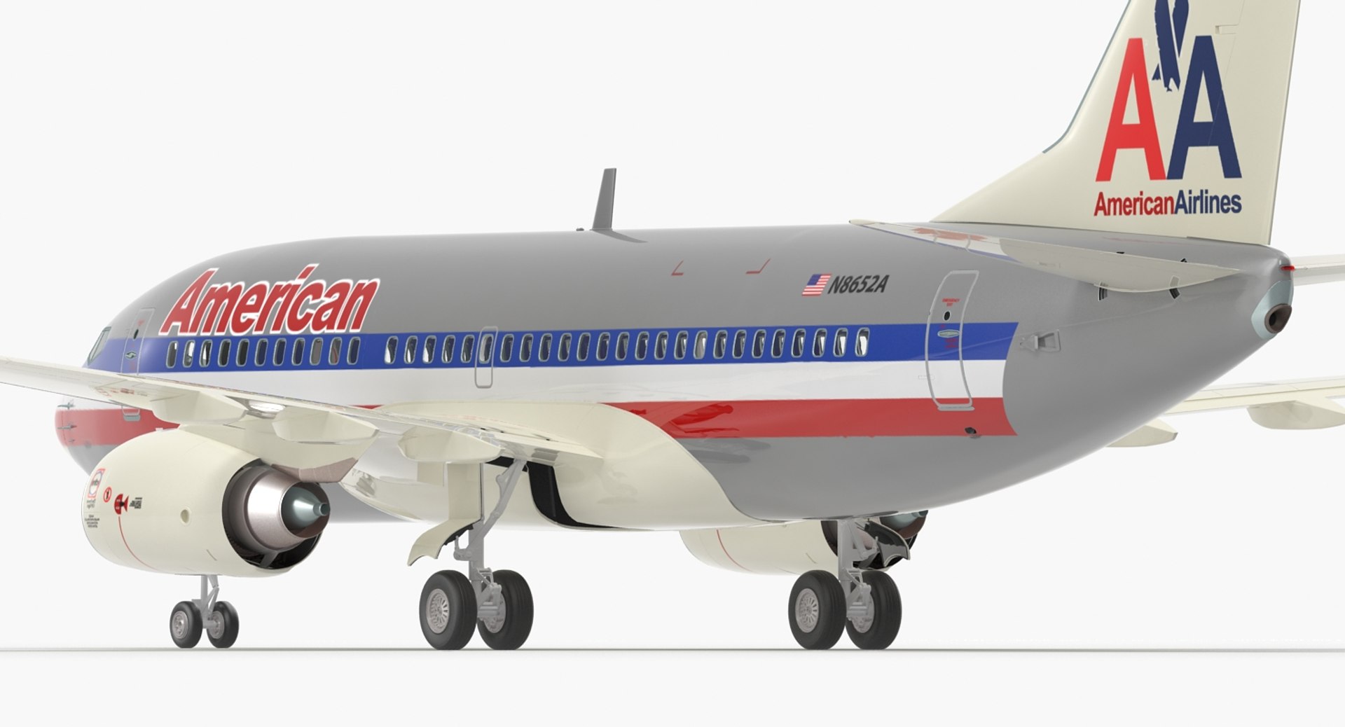 3D boeing 737-700 american airlines model - TurboSquid 1156471