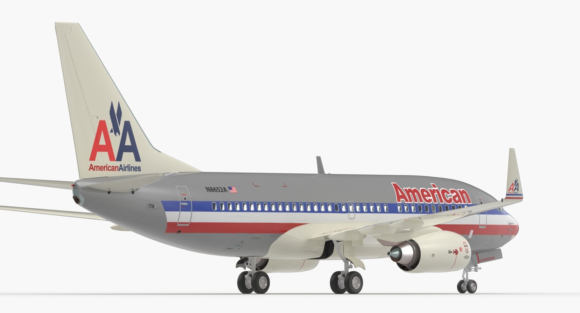 3D boeing 737-700 american airlines model - TurboSquid 1156471