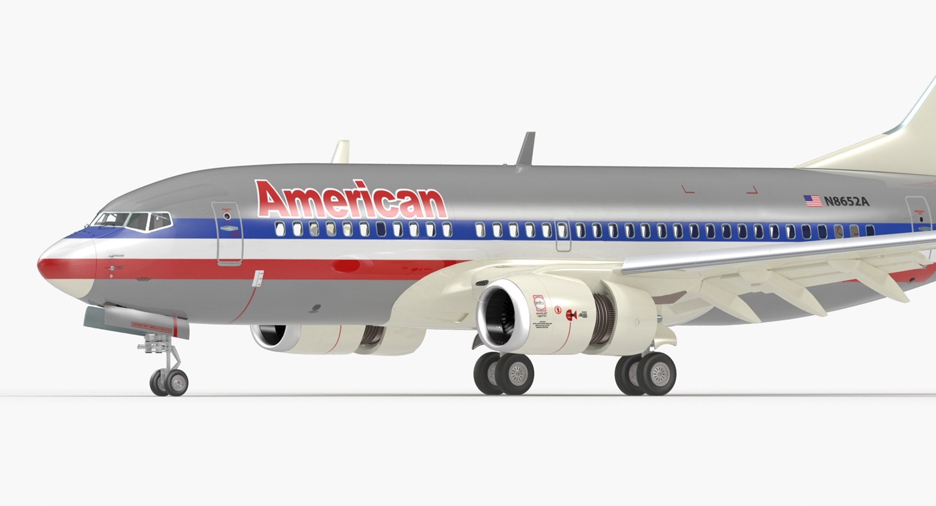 3D boeing 737-700 american airlines model - TurboSquid 1156471