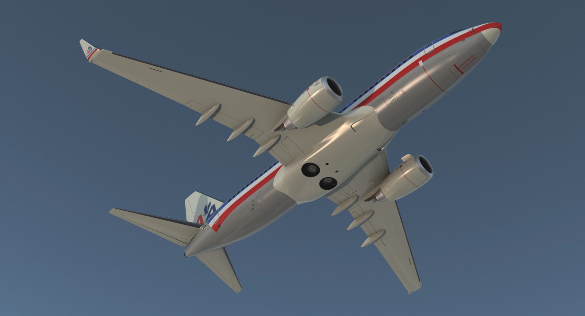 3D boeing 737-700 american airlines model - TurboSquid 1156471
