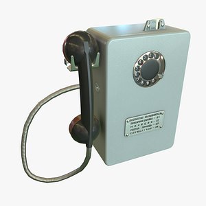 3D model ussr phone amt-69