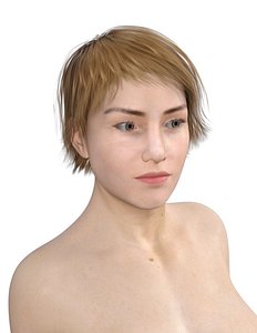 3D model Beautiful Naked woman