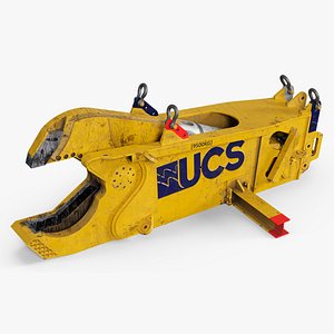 Offshore Pipe Cutting Machine Used 3D model