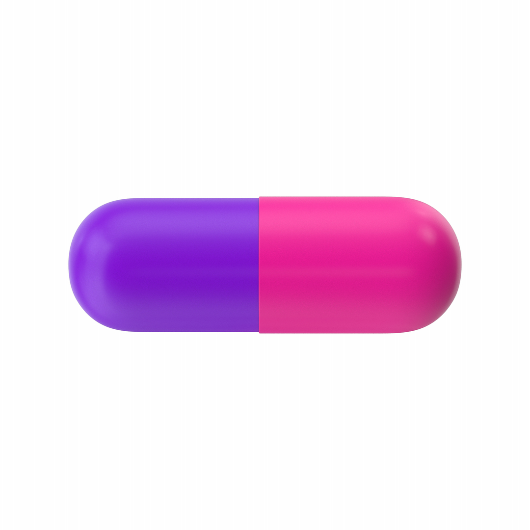 3D Pill Capsule Model - TurboSquid 1925297