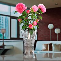 Camellia Pink Bouquet in Vase