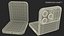 Flip Phone Space Gray Rigged do Cinema 4D