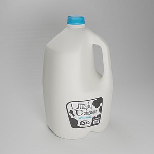 Milk Container 3D - TurboSquid 1743225