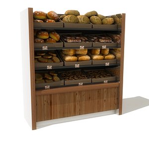 bread on shelves