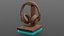 Cuffie wireless in legno con supporto
