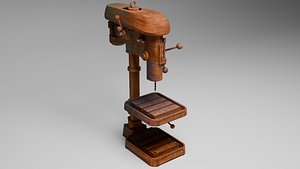 Drilling machine 3D model