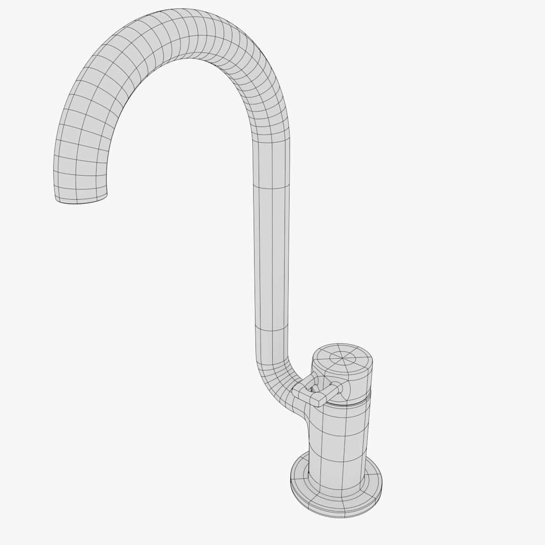 Water Tap 3d Obj