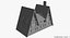 3D chalet model