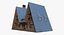 3D chalet model