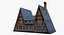 3D chalet model