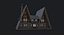 3D chalet model