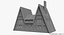 3D chalet model