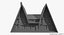 3D chalet model
