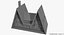 3D chalet model