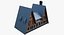3D chalet model