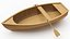 Ruderboot aus Holz 02