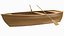 Ruderboot aus Holz 02