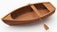 Ruderboot aus Holz 02